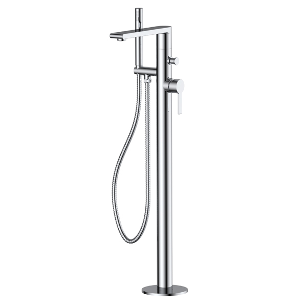 Wanne-Brause-Einhebelmischbatterie