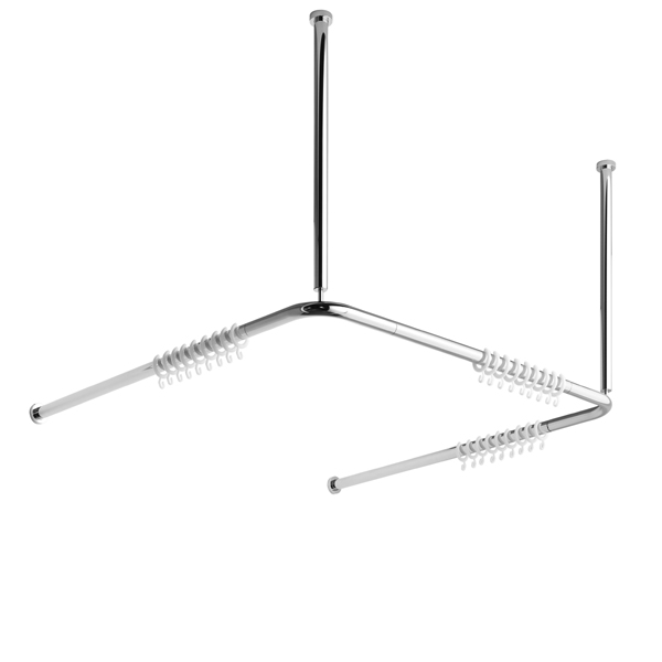 Duschvorhangstangensystem