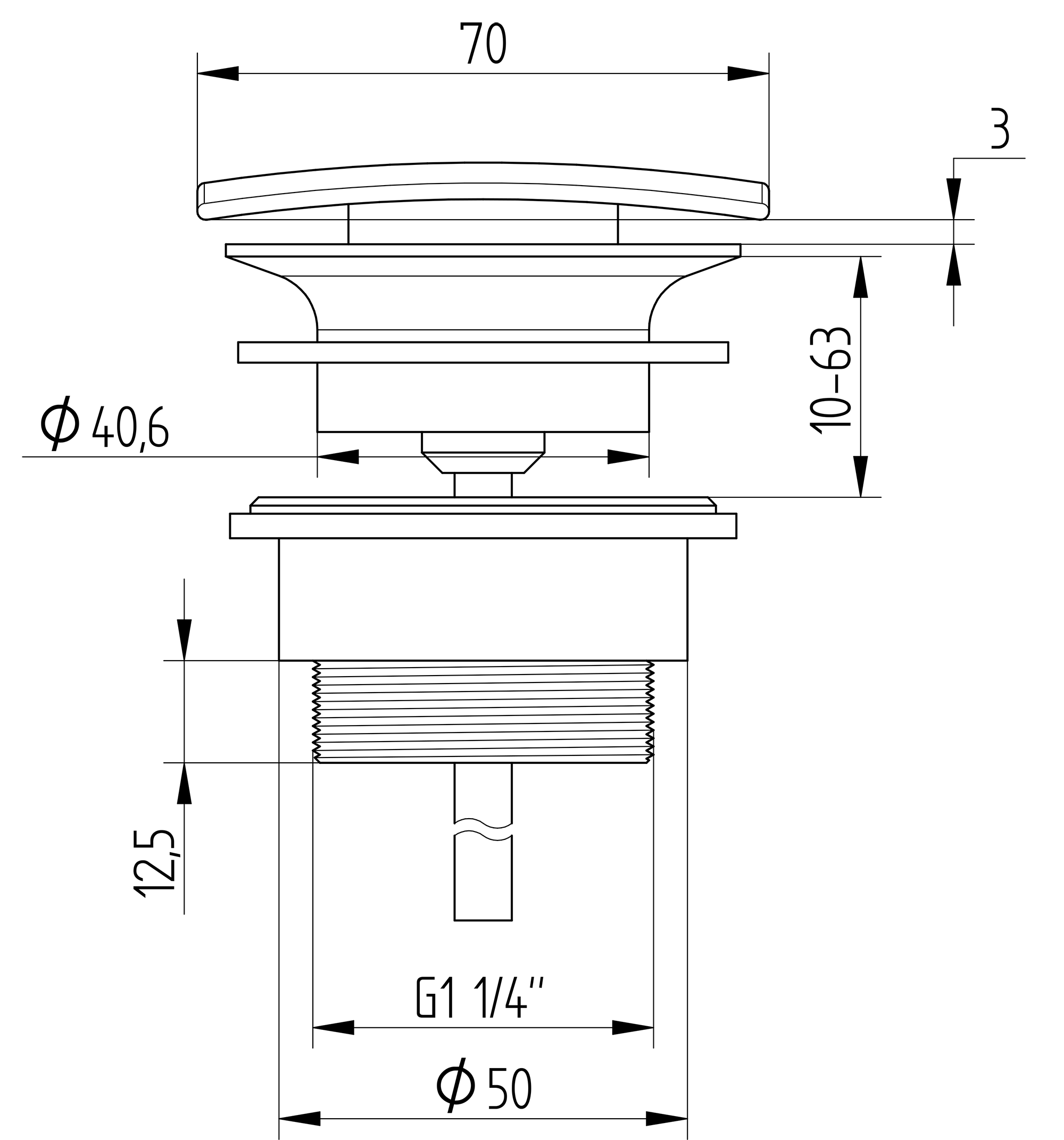 Design-Schaftventil 
