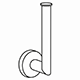 Reservepapierhalter icon