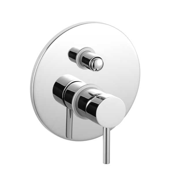 Wanne-Brause-Einhebelmischbatterie