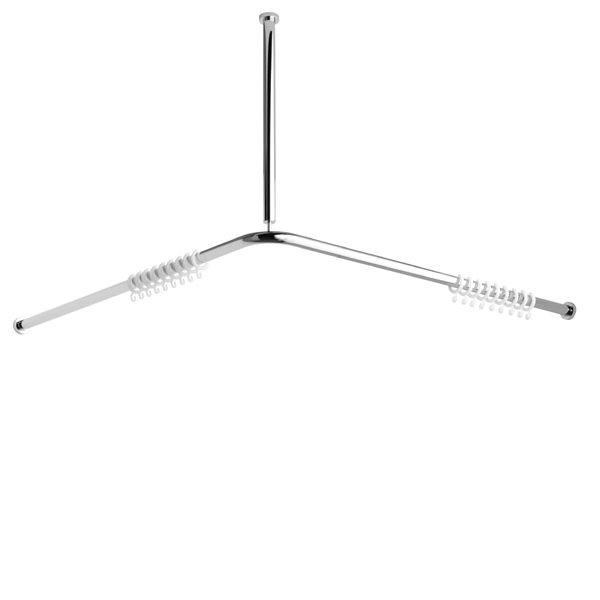 Duschvorhangstangensystem