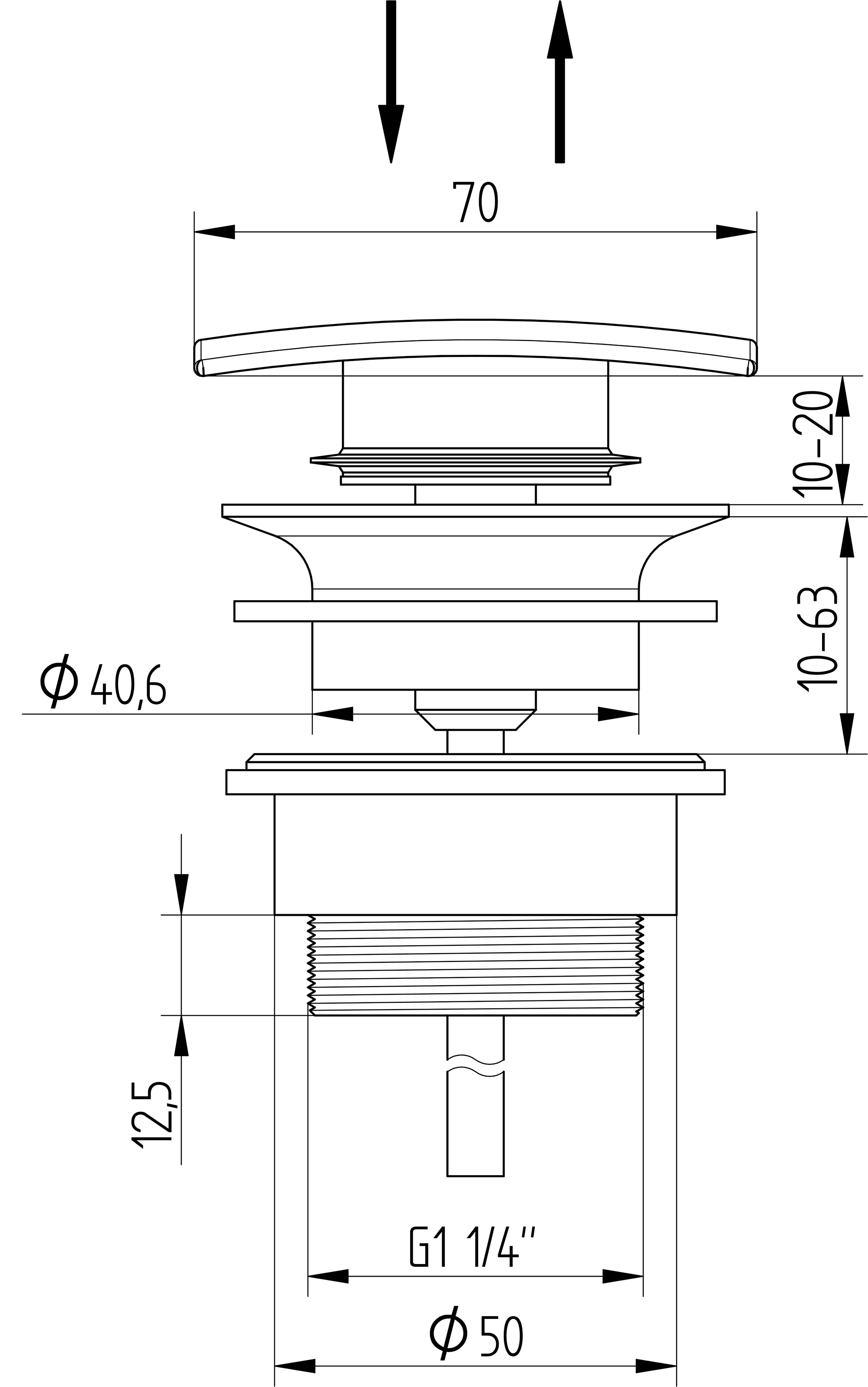 Design-Schaftventil