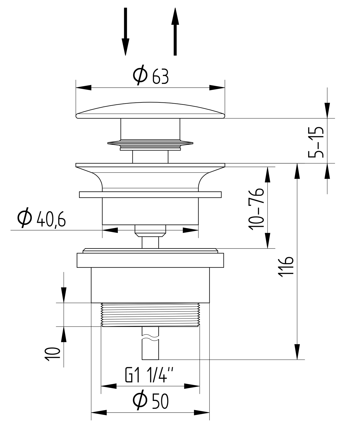 Design Schaftventil