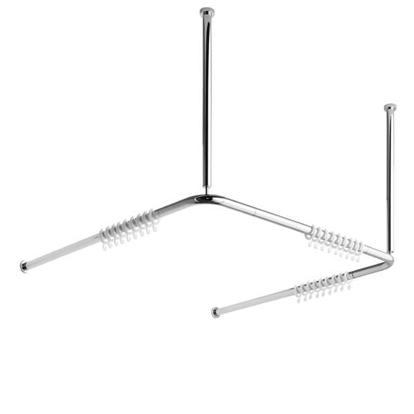 Duschvorhangstangensystem
