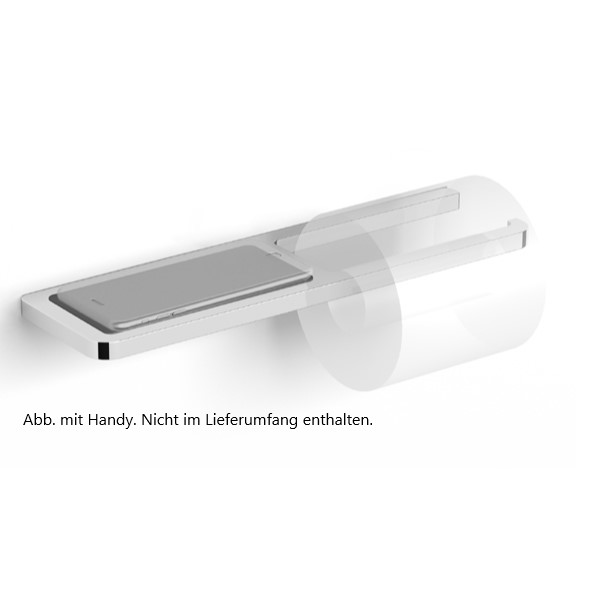 Papierhalter mit Ablage