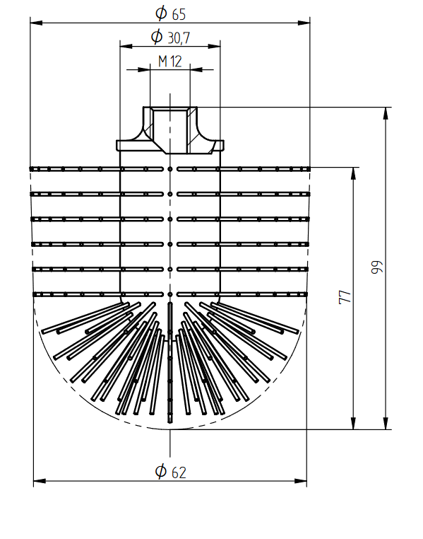 WC-Bürstenkopf