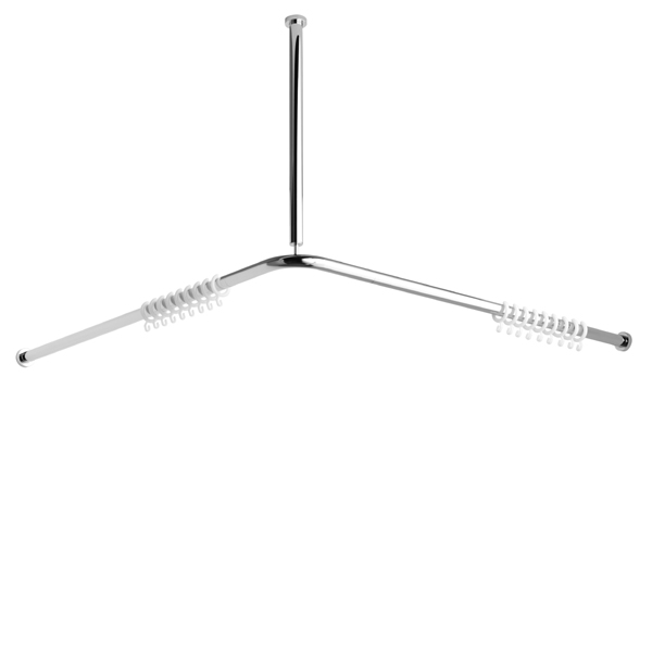 Duschvorhangstangensystem