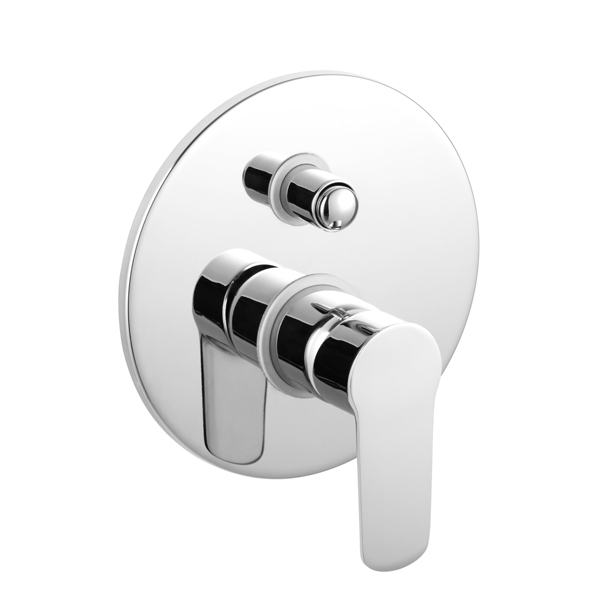Wanne-Brause-Einhebelmischbatterie